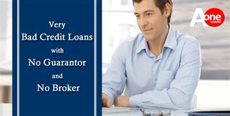 Loans No Guarantor No Broker